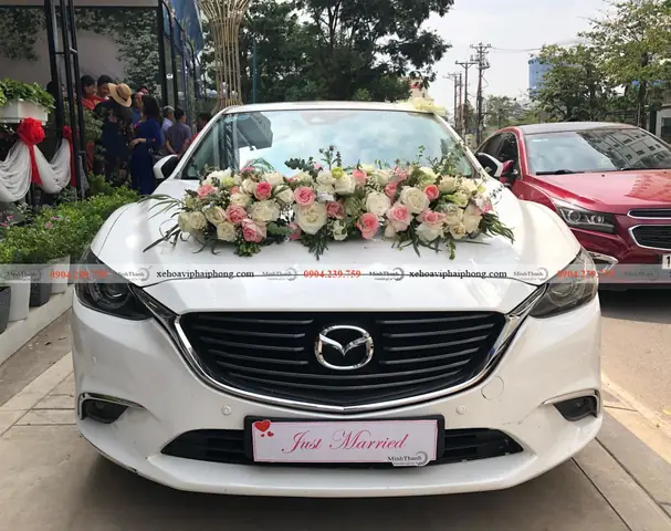 Hướng Dẫn Trang Trí Xe Hoa Mazda Cx5 Đẹp Như Mơ Cho Đám Cưới