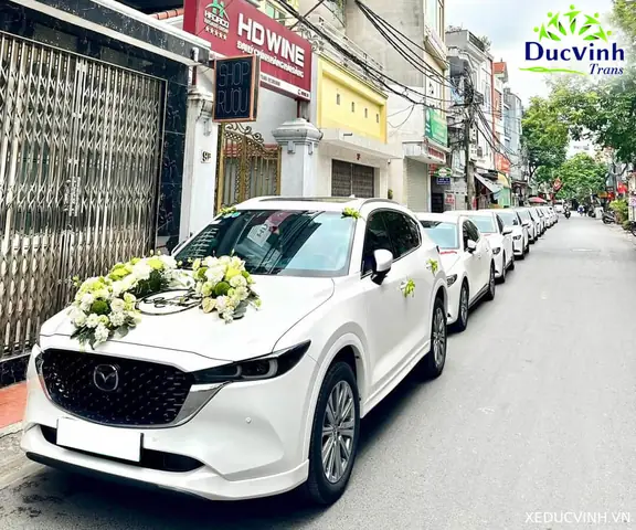 Hướng Dẫn Trang Trí Xe Hoa Mazda Cx5 Đẹp Như Mơ Cho Đám Cưới