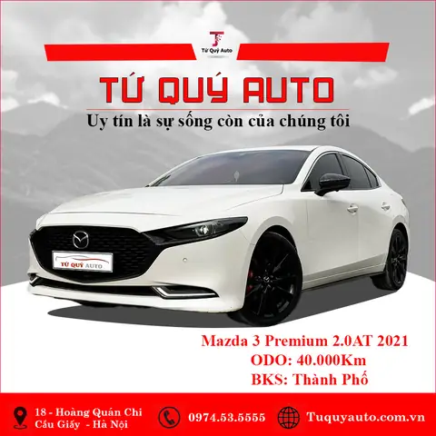 Mazda 3 2.0: Giá, Phiên Bản & Tình Trạng Xe