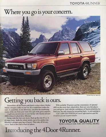 1990 Toyota 4runner: Lịch Sử, Đặc Điểm Và Giá Trị Sưu Tập