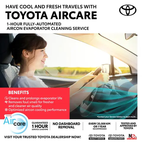 Aircare Toyota – Hướng Dẫn Toàn Diện Về Hệ Thống Làm Mát Nội Thất Ô Tô Toyota