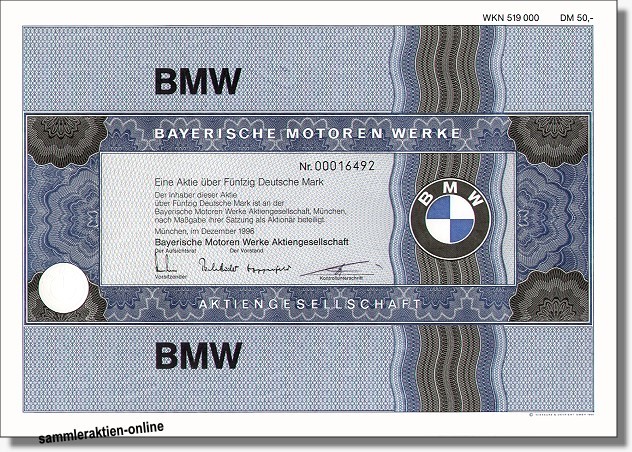 aktie bmw