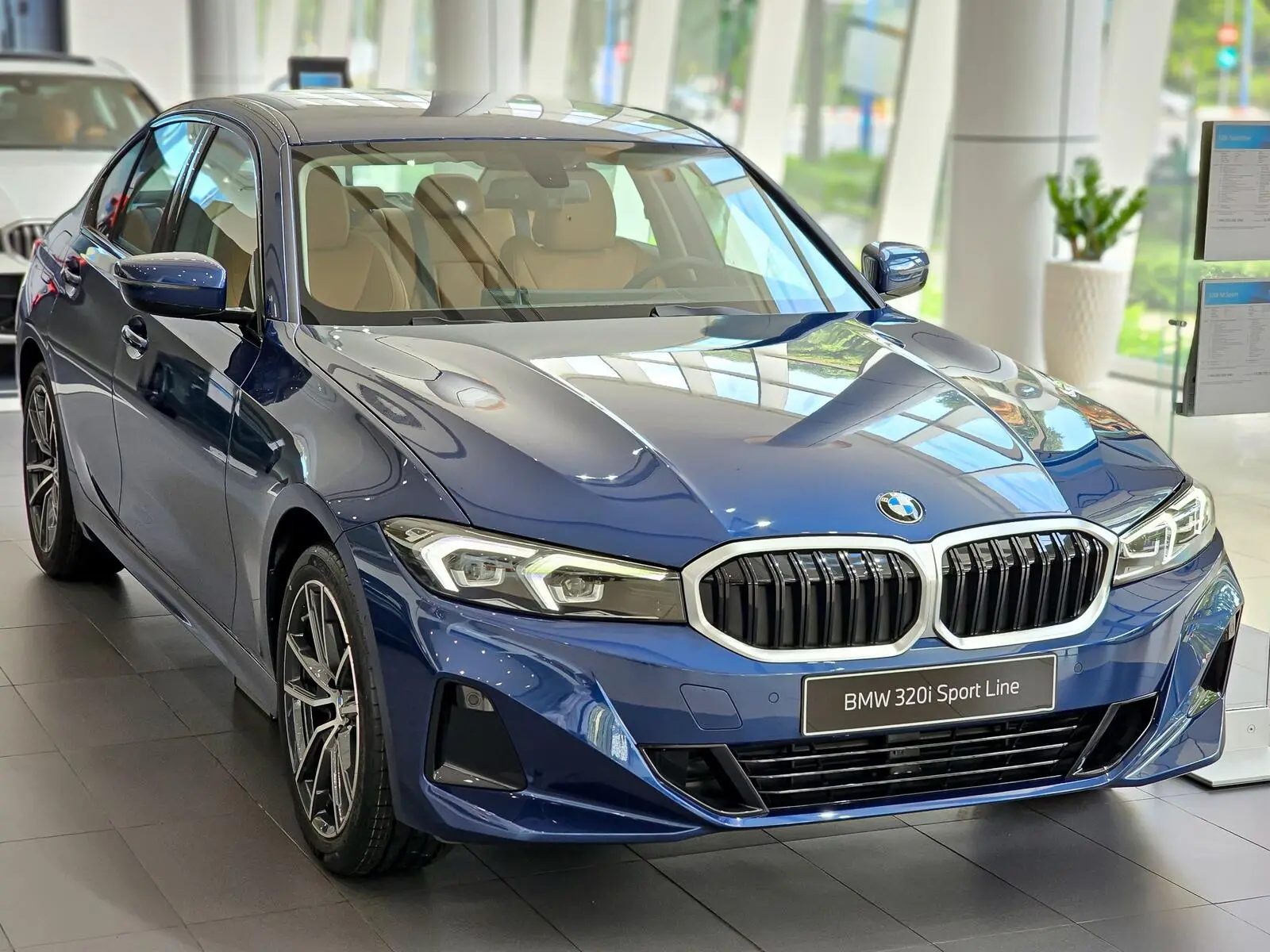 bmw 320i blue - Hình 3