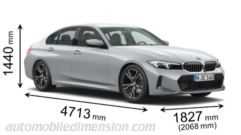 BMW 320i Dimensions: Kích Thước Chi Tiết Từ A Đến Z Cho Người Mua Xe 2 bmw 320i dimensions - Hình 1
