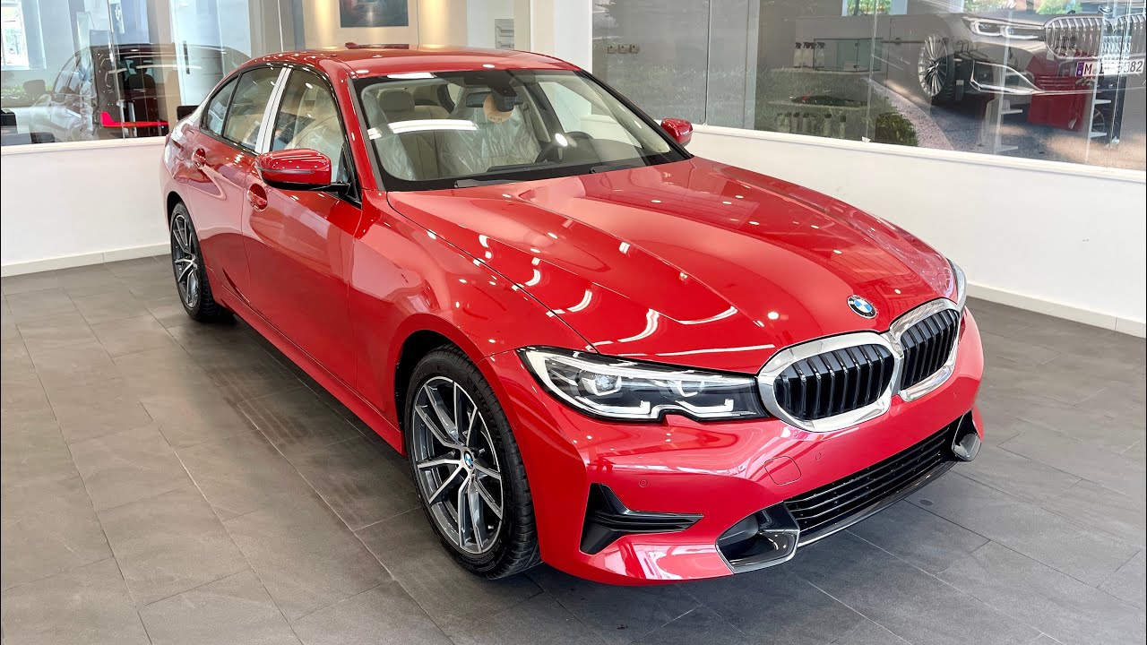 bmw 320i màu đỏ - Hình 5