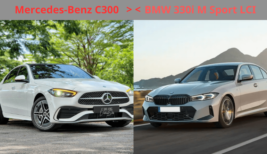 BMW 330i và Mercedes C300: Cuộc đối đầu đỉnh cao giữa hai huyền thoại sedan hạng sang 2 bmw 330i và mercedes c300 - Hình 4