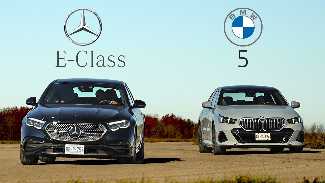 bmw 5 series vs mercedes e class