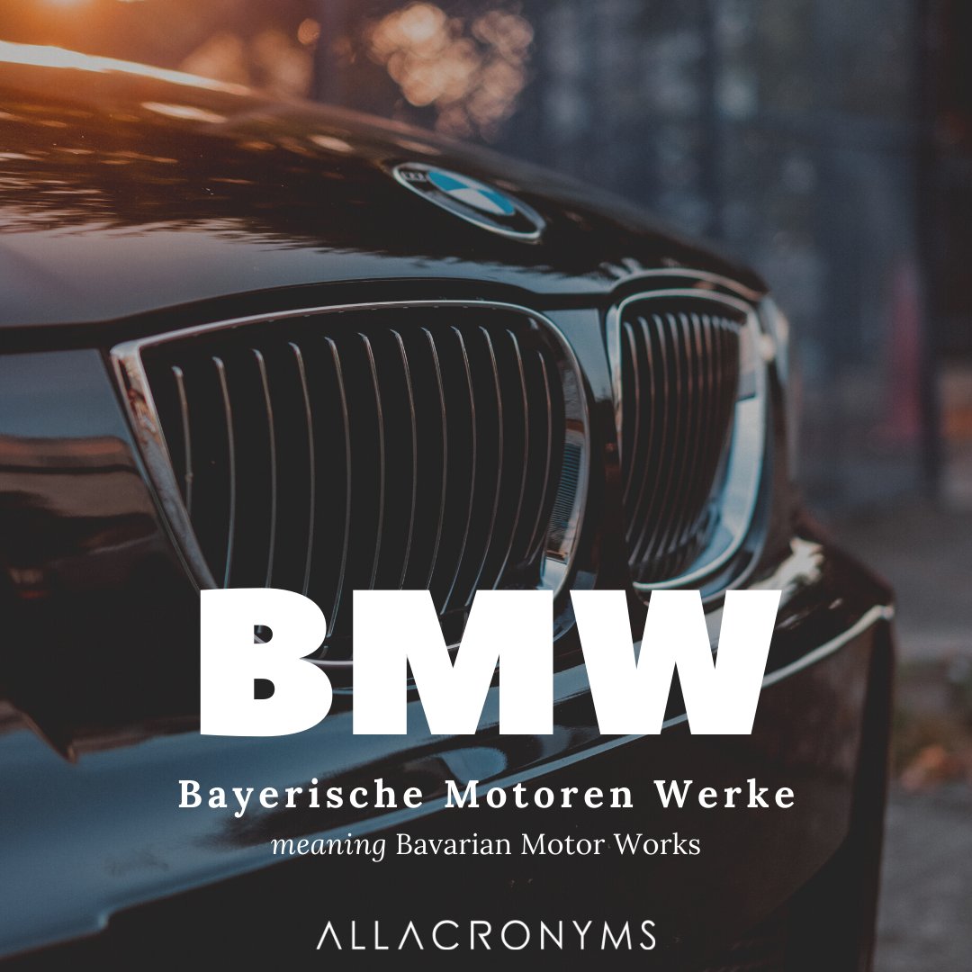 bmw acronym - Hình 1