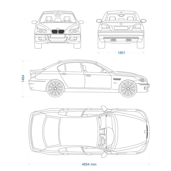 BMW Blueprint: Bản Vẽ Chi Tiết Từ A-Z Cho Người Đam Mê Xe Hơi 2 bmw blueprint - Hình 3