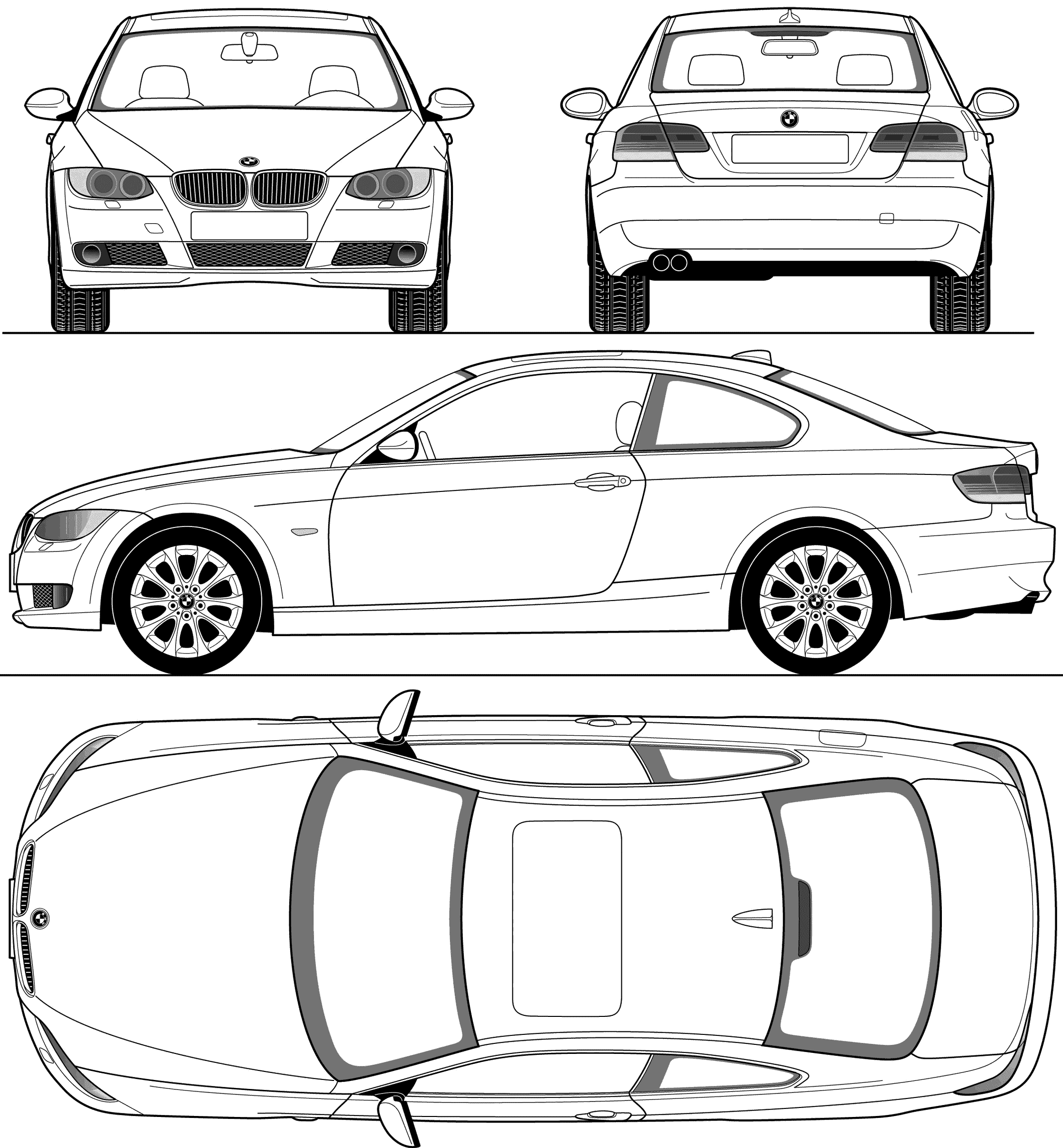 BMW Blueprint: Bản Vẽ Chi Tiết Từ A-Z Cho Người Đam Mê Xe Hơi 1 bmw blueprint - Hình 4