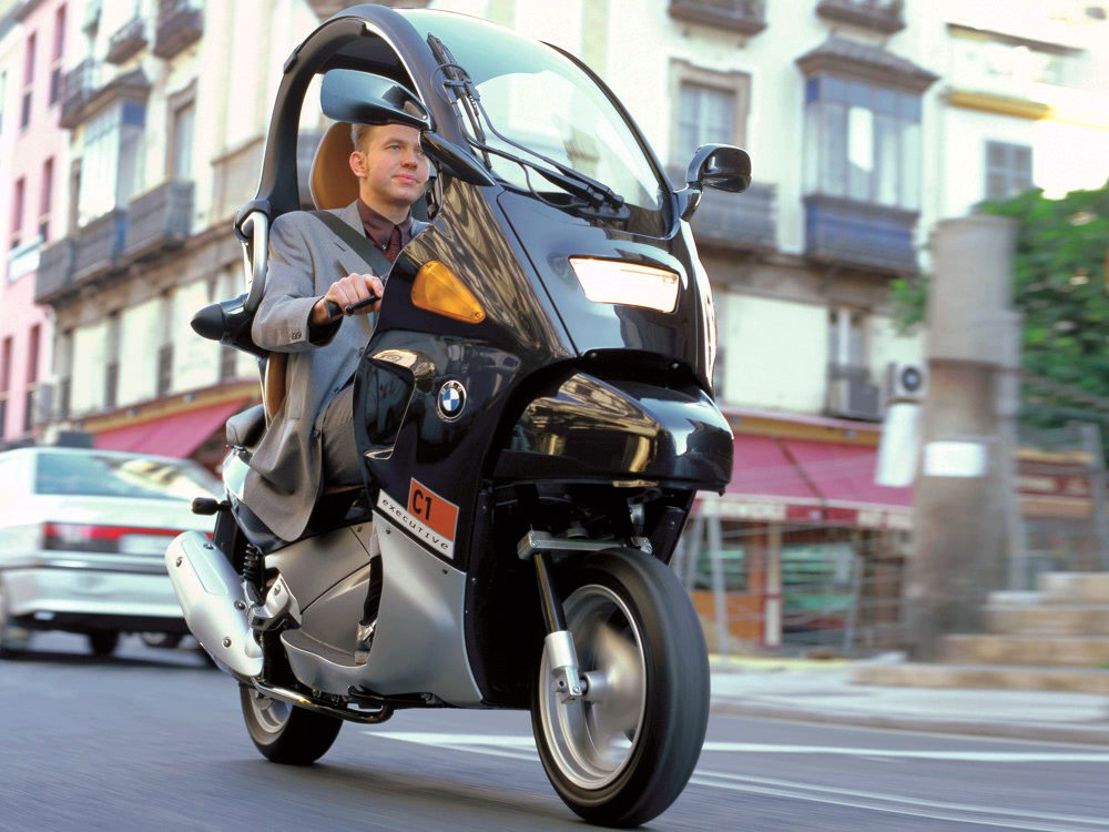 BMW C1: Huyền Thoại Xe Tay Ga Có Mái Che Duy Nhất Từ BMW 2 bmw c1 - Hình 4
