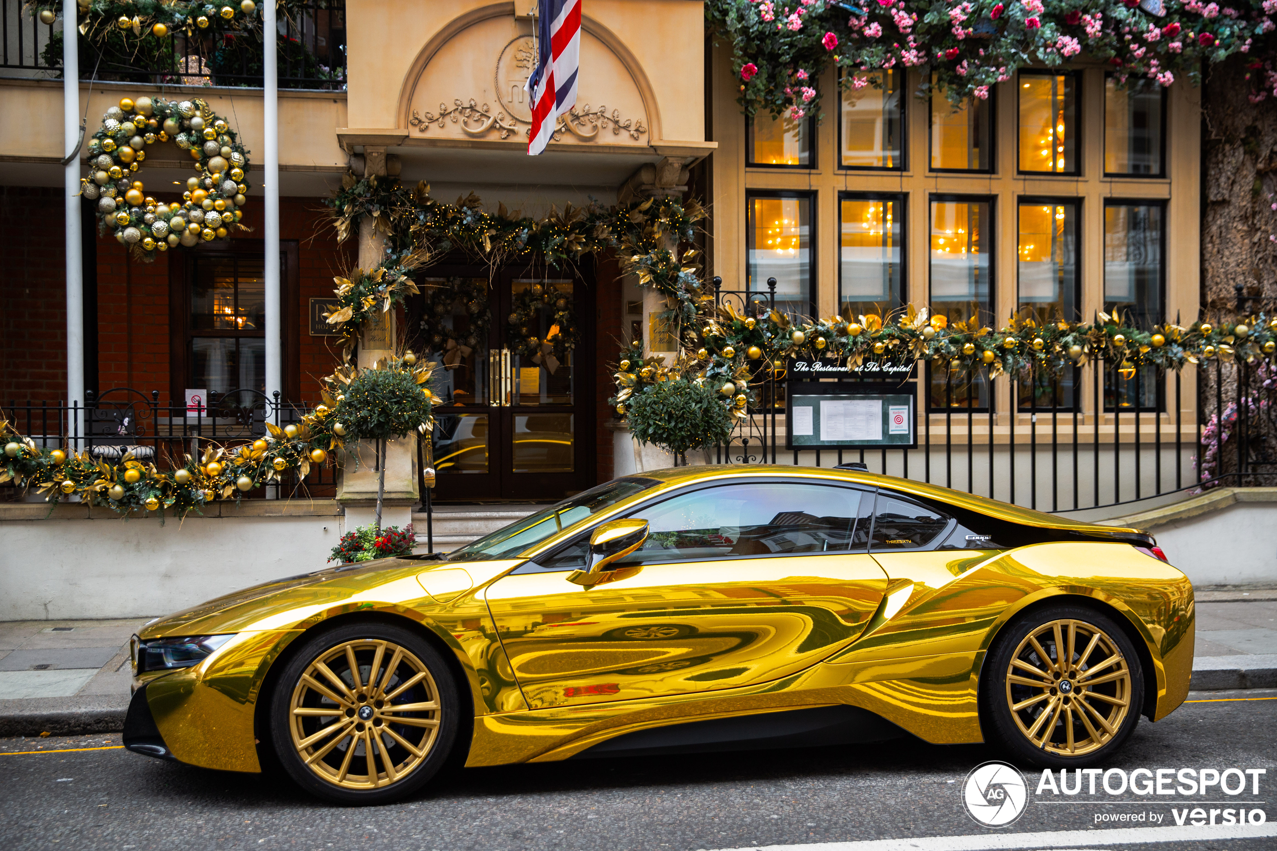 bmw i8 gold - Hình 4