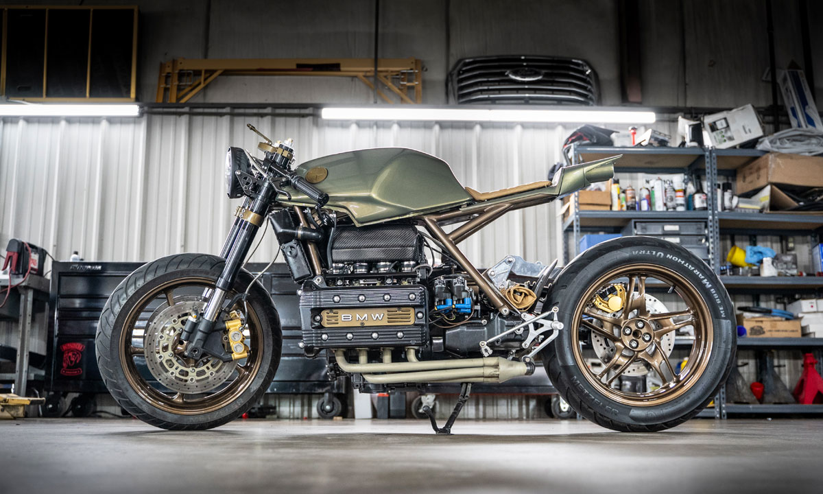 BMW K100 Cafe Racer: Huyền Thoại Độ Xe Từ Khối Động Cơ Xe Hơi 3 bmw k100 cafe racer - Hình 3