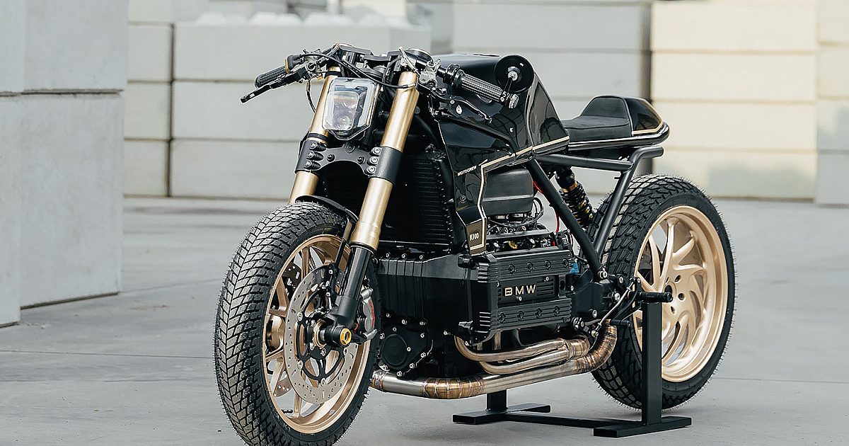 BMW K100 Cafe Racer: Huyền Thoại Độ Xe Từ Khối Động Cơ Xe Hơi 1 bmw k100 cafe racer - Hình 5