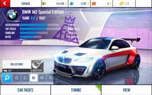 bmw m2 asphalt 8