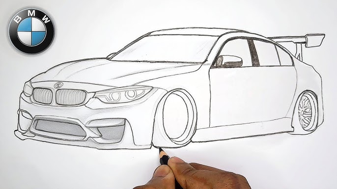 Hướng dẫn chi tiết cách vẽ BMW M3 Drawing từ A-Z cho người mới bắt đầu 1 bmw m3 drawing - Hình 4