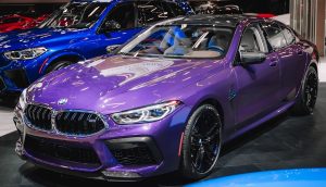 bmw màu tím