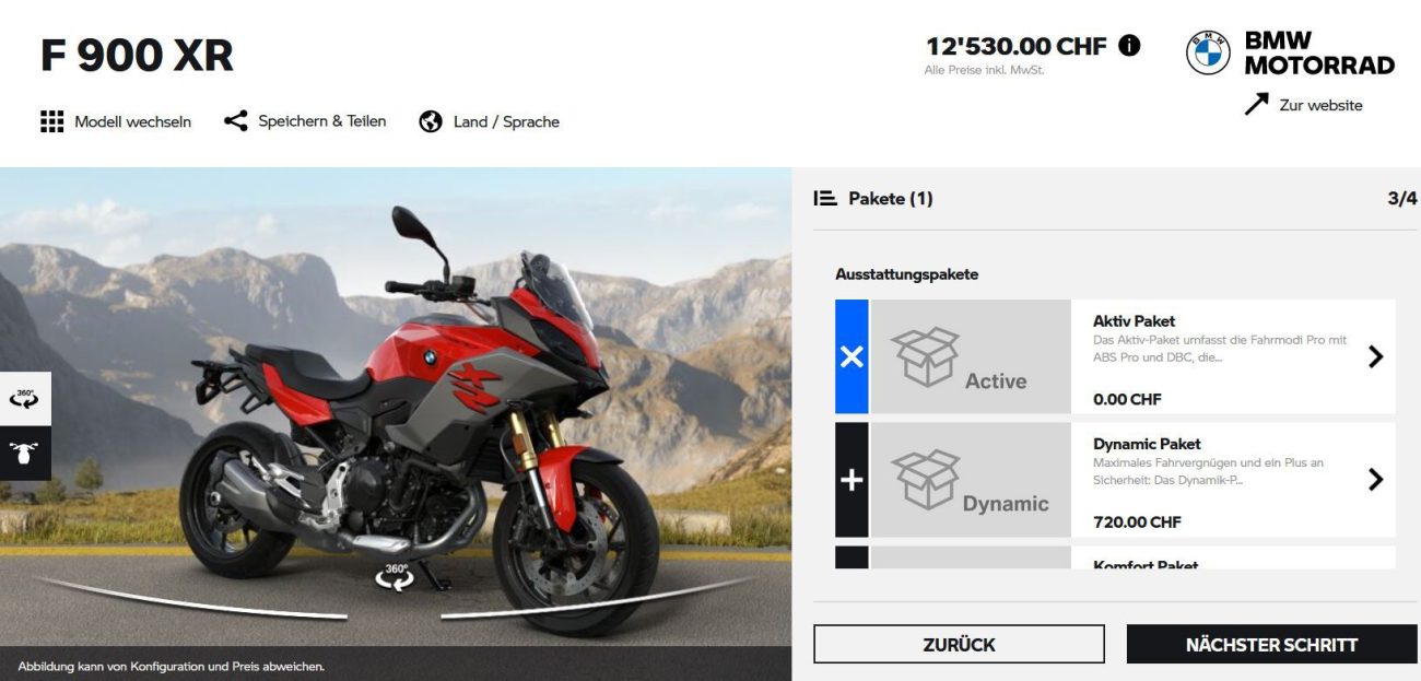 BMW Motorrad Konfigurator: Hướng Dẫn Chi Tiết Từ A-Z Để Tạo Chiếc Mô Tô Cá Nhân Hóa 4 bmw motorrad konfigurator - Hình 2