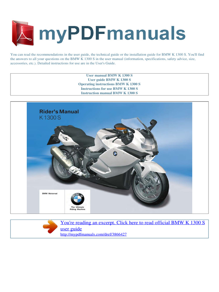 bmw motorrad user manual