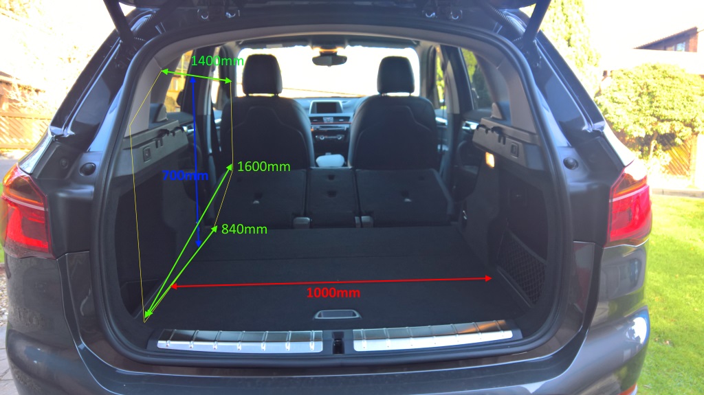 bmw x1 boot size