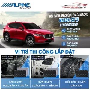 Bọc Cách Âm Cho Xe Ô Tô Mazda Cx-5: Hướng Dẫn Chi Tiết Và Lợi Ích