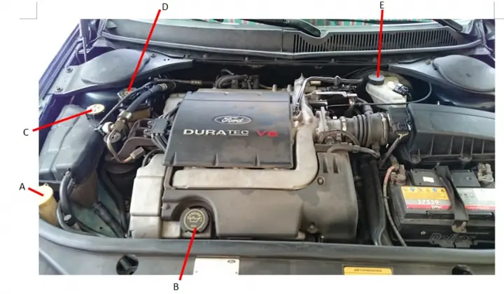Các Bộ Phận Quan Trọng Trong Khoang Máy Xe Mazda 6 2003: Hướng Dẫn Chi Tiết