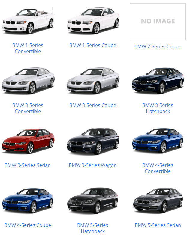 các dòng xe bmw tại việt nam