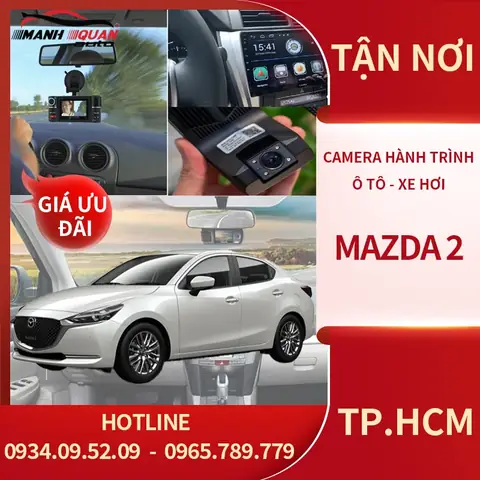 Camera Hành Trình Có Dẫn Đường Cho Xe Mazda 2: Lựa Chọn Nào Tối Ưu?