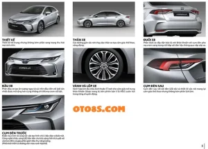Catalog Toyota Altis: Tất Cả Những Điều Bạn Cần Biết Về Dòng Xe Sedan Hàng Đầu