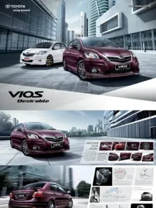 Catalog Toyota Vios – Tổng Quan Chi Tiết Về Các Phiên Bản, Trang Bị Và Giá Bán Hiện Nay