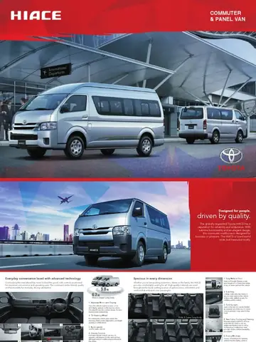 Catalogue Toyota Hiace: Tất Cả Những Gì Bạn Cần Biết Về Dòng Xe Thương Mại Đa Năng Catalogue Toyota Hiace: Tất Cả Những Gì Bạn Cần Biết Về Dòng Xe Thương Mại Đa Năng