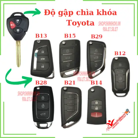 Chìa Gập Toyota: Tất Cả Những Điều Bạn Cần Biết Về Cách Sử Dụng, Lắp Đặt Và Bảo Dưỡng Chìa Gập Toyota: Tất Cả Những Điều Bạn Cần Biết Về Cách Sử Dụng, Lắp Đặt Và Bảo Dưỡng
