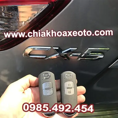 Chìa Khóa Thông Minh Mazda Cx-5: Nâng Cao Trải Nghiệm Lên Xuống Kính Tự Động