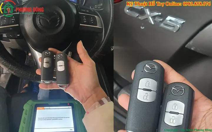 Chìa Khóa Thông Minh Mazda Cx-5: Nâng Cao Trải Nghiệm Lên Xuống Kính Tự Động
