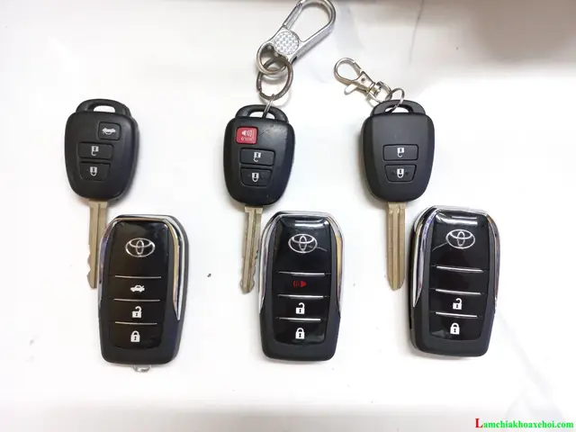 Chìa Khóa Toyota: Hướng Dẫn Toàn Diện Về Loại Chìa Khóa, Cách Sử Dụng Và Bảo Trì