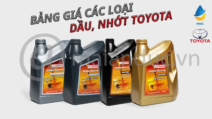 Dầu Nhớt Toyota: Tổng Quan, Công Dụng Và Cách Chọn Phù Hợp Cho Xe Của Bạn Dầu Nhớt Toyota: Tổng Quan, Công Dụng Và Cách Chọn Phù Hợp Cho Xe Của Bạn
