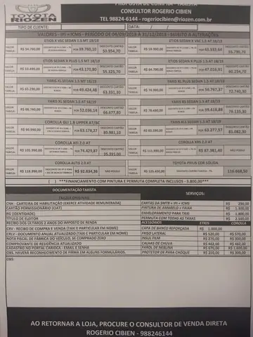 Desconto Taxista Toyota: Como Motoristas De Aplicativo E Táxi Tradicional Podem Economizar Na Compra Do Seu Próximo Veículo Desconto Taxista Toyota: Como Motoristas De Aplicativo E Táxi Tradicional Podem Economizar Na Compra Do Seu Próximo Veículo