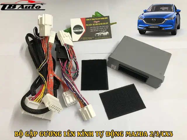 Giá Tự Động Gập Gương Lên Kính Cho Mazda 2: Nâng Cấp Thông Minh Cho Xế Yêu