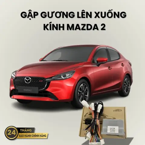 Giá Tự Động Gập Gương Lên Kính Cho Mazda 2: Nâng Cấp Thông Minh Cho Xế Yêu