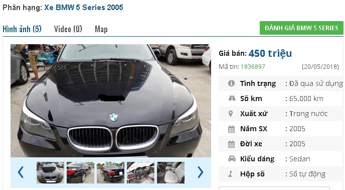 giá xe bmw cũ - Hình 4