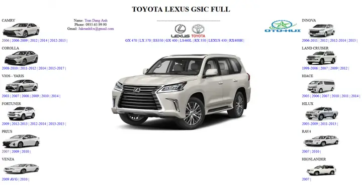 Gisc Toyota Full: Giải Pháp Toàn Diện Cho Các Đại Lý Và Khách Hàng Toyota Tại Việt Nam