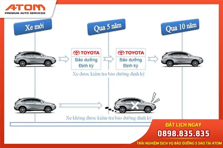 Horaire Toyota: Lịch Trình Bảo Dưỡng Và Kiểm Tra An Toàn Xe Hơi Toyota