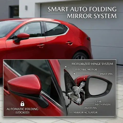 Hướng Dẫn Lắp Bộ Gập Gương Lên Kính Mazda 3: Nâng Cấp Tiện Nghi Cho Xế Yêu