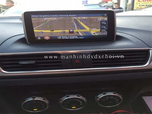 Hướng Dẫn Chi Tiết: Giao Diện Bản Đồ Gps Dẫn Đường Cho Xe Mazda 3