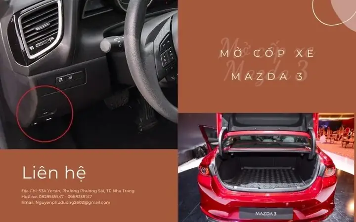 Mazda 3 Facelift: Khắc Phục Tình Trạng Không Mở Cốp Bằng Remote Hiệu Quả