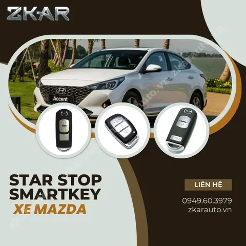 Lắp Đặt Khóa Smart Key Ô Tô Mazda Tại Thanh Hóa: Tiện Nghi, An Toàn Và Hiện Đại