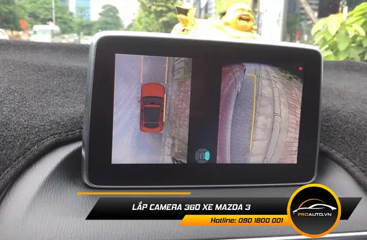 Lắp Thêm Cảm Biến 360 Độ Cho Mazda 3: Nâng Cấp An Toàn & Tiện Nghi Vượt Trội