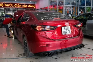 Lip Bô Đôi Mazda 3 Viền Đỏ Đà Nẵng: Nâng Tầm Diện Mạo Xe Sang
