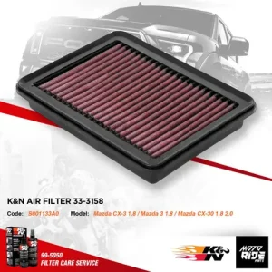Lọc Gió K&n Mazda 3 Tại Đà Nẵng: Nâng Cao Hiệu Suất Và Tiết Kiệm Nhiên Liệu