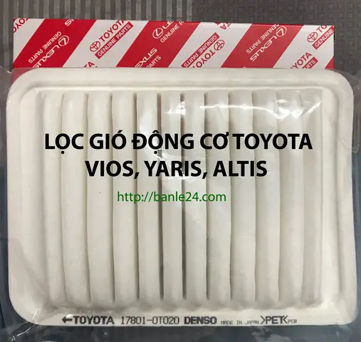 Lọc Gió Toyota: Hướng Dẫn Chi Tiết Cách Bảo Dưỡng Và Lựa Chọn Bộ Lọc Phù Hợp